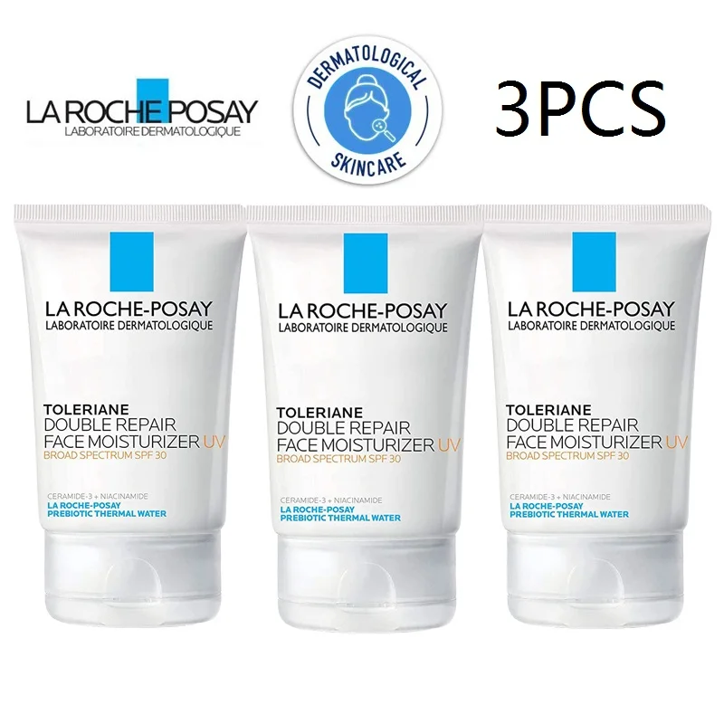 

La Roche-Posay Toleriane Double Repair Face Moisturizer UV Broad Spectrum SPF 30 Sunscreen Sun protection Ceramide-3+Niacinamide