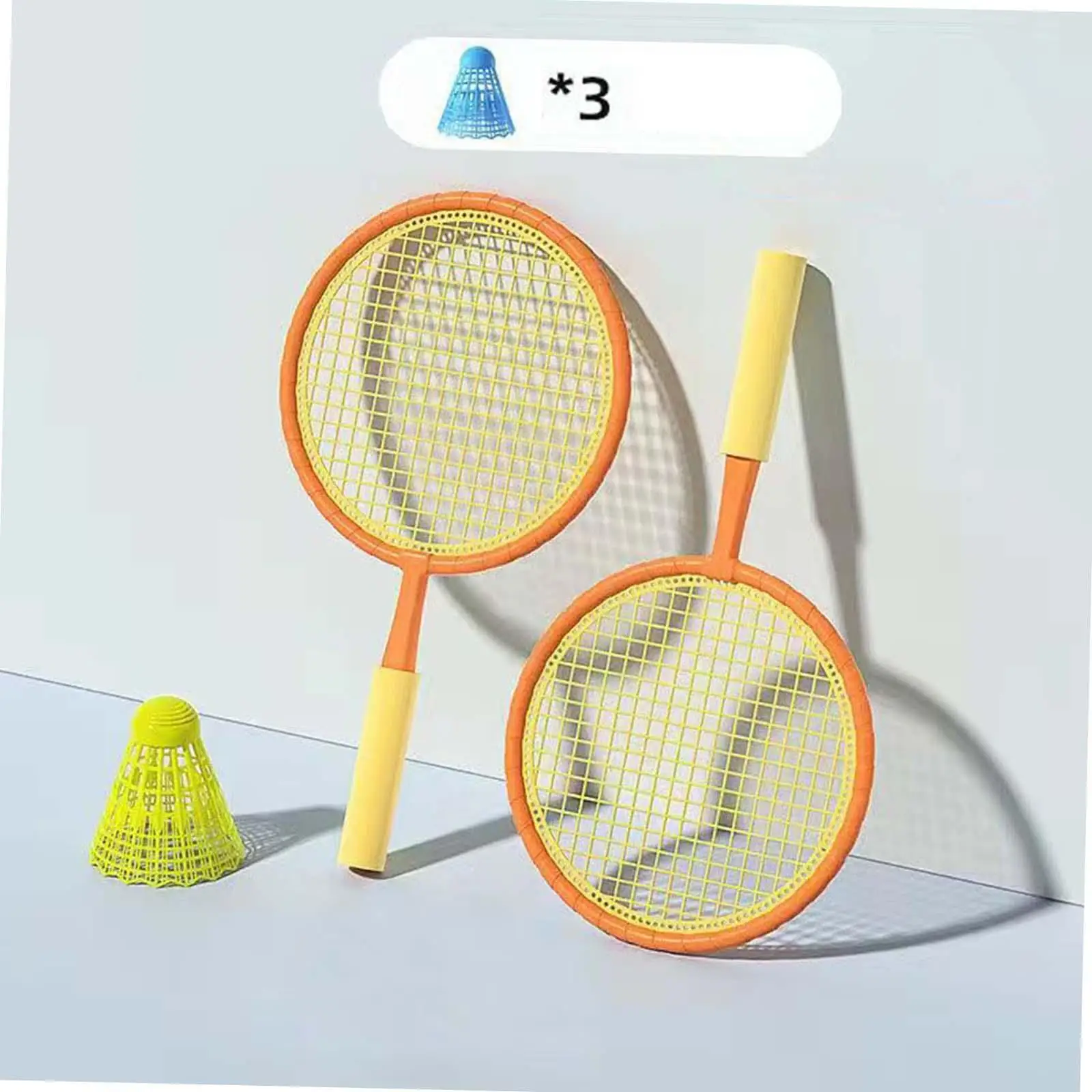

Детская ракетка для бадминтона, детская портативная Теннисная ракетка для начинающих, игровая площадка для тренировок, для мальчиков и девочек