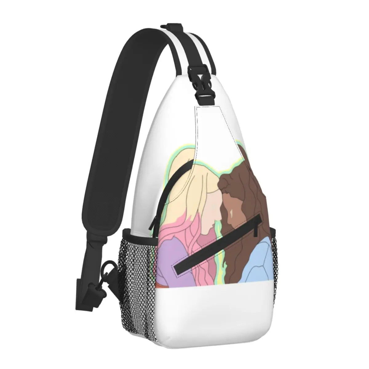 

EUPHORIA TV Shoulder Bags Drama Tv Series Vintage Chest Bag Men Sports Outdoor Style Sling Bag School Custom Crossbody Bags
