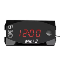 auto electronic clock led backlight digital display 1pcs car digital clock temperature display electronic clock w91f