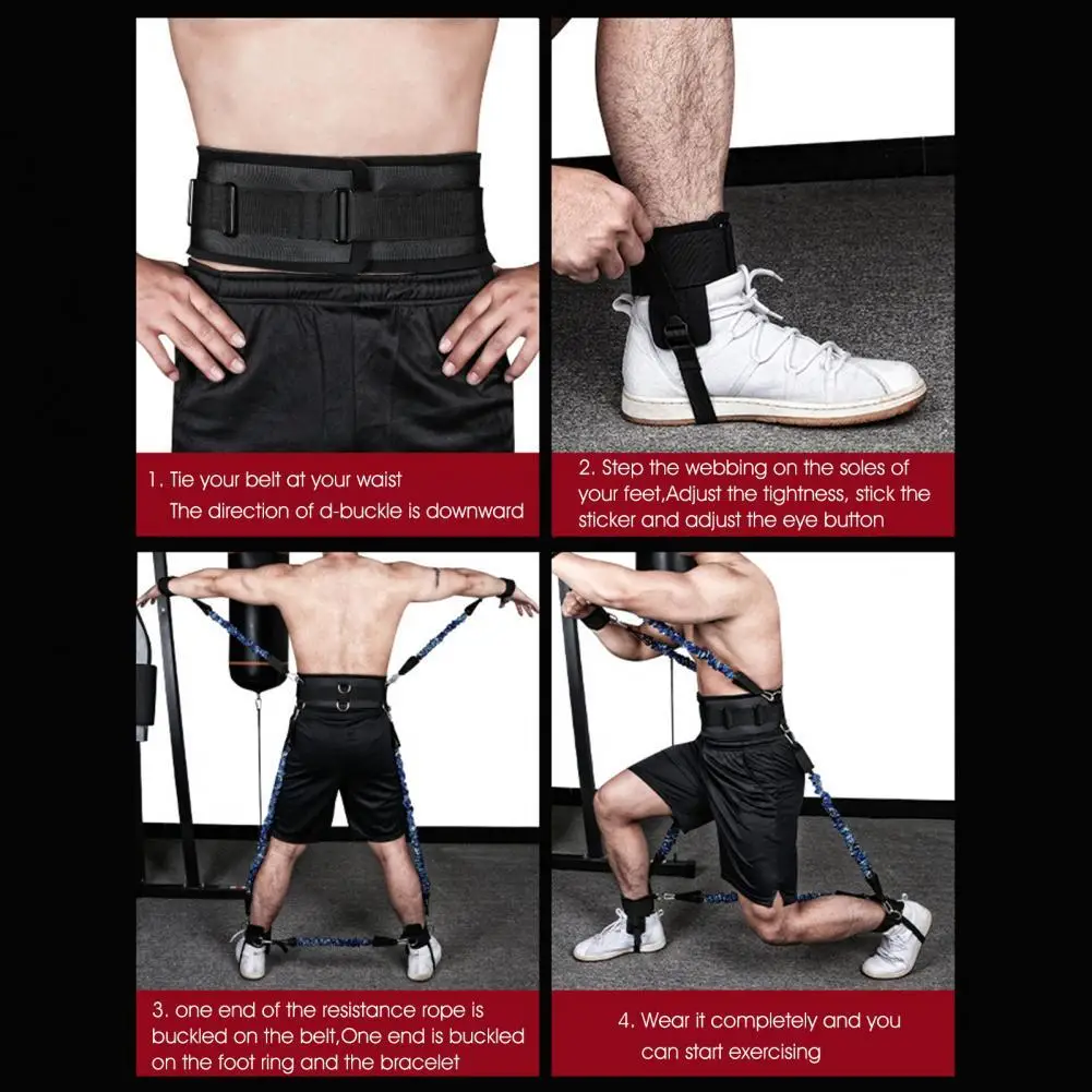

1 Set Elastic Reliable Bounce Training Tool Bounce Strength Trainer 4 Colors Boost Speed