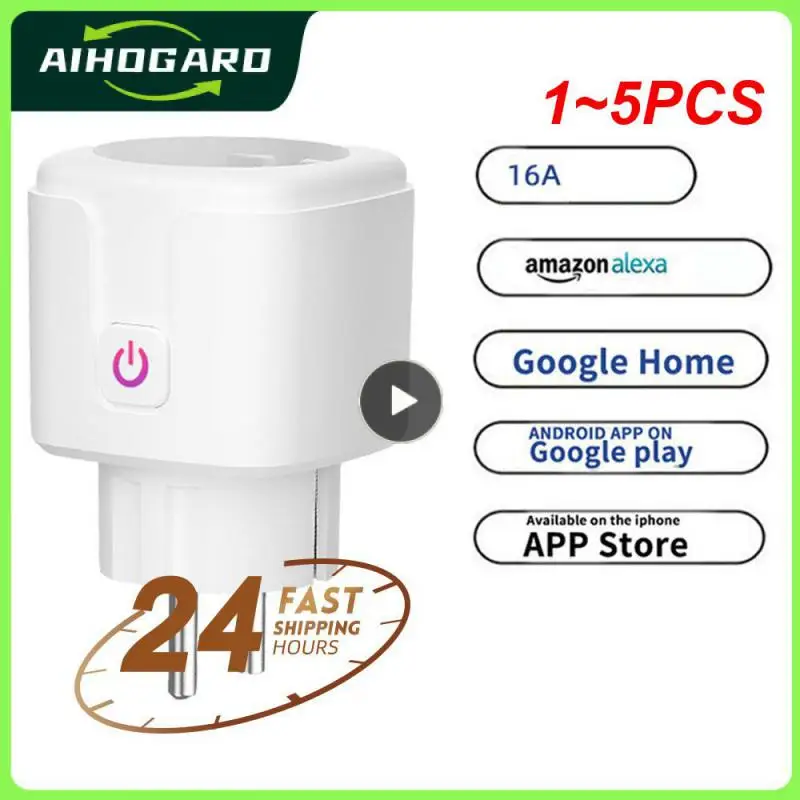 

Умный адаптер с Wi-Fi, 16 А, 1-5 шт.