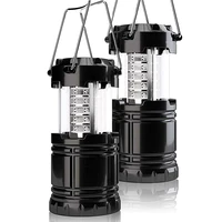 2 pack led camping lantern super bright portable survival lanterns during hurricane emergency outages collapsible lightslamp