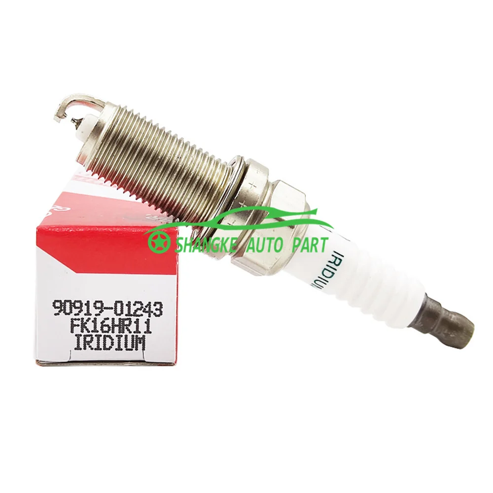 

Iridium Spark Plugs OEM 90919-01243 FK16HR11 9091901243 90919 01243 FOR TToyota ALLION AURIS URBAN CRUISER 1.5 Ignition Spark