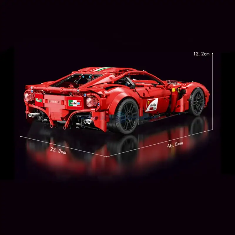 Модель гоночного автомобиля F12 конструктор совместим с Lego Ferrari
