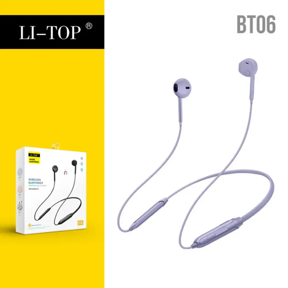 

Stereo Wireless Headset Neck-mounted Noise Reduction Sports Headphones Ergonomic Design Gaming Earbuds Tws Earphones