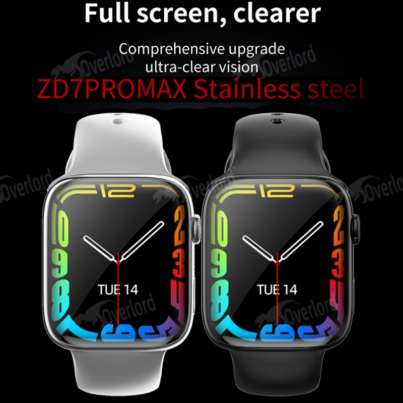 

ZD7promax 1.95 Large Screen Smart Watch Men Women 2022 NFC Dial Call Watches Wireless Charging Smartwatch for IPhone IWO Xiaomi