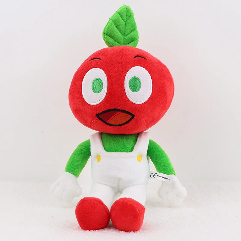 

35cm Andy's Apple Farm Plush Toy Hot Game Cartoon Figure Soft Stuffe Peluches Kawaii Red Apple Doll Birthday Gift Toys for Kids