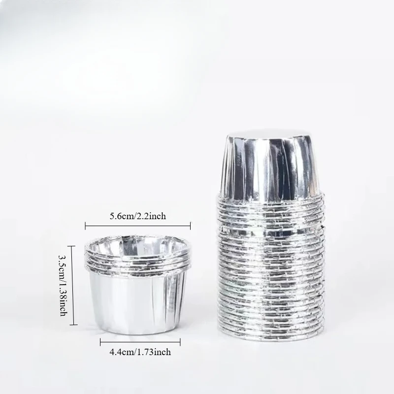 50 шт. маленькая мини-упаковка чашки для кексов бумажные обертки выпечки коробки