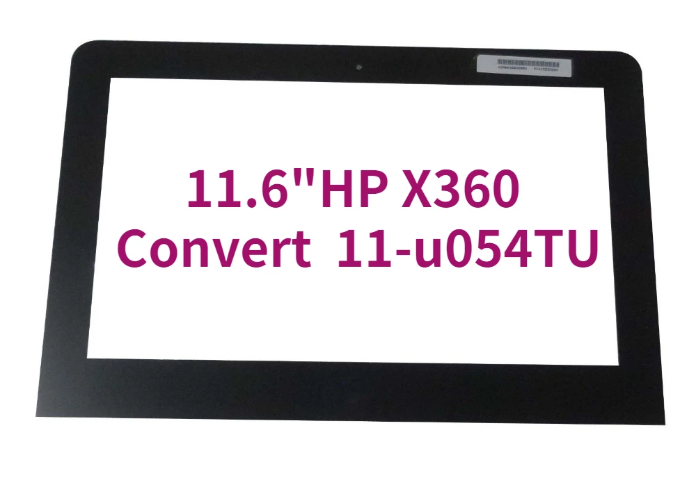 

Преобразователь сенсорного экрана 11,6 дюйма для HP X360, преобразователь 11-u054TU 11-u053TU 11-u006TU, Сменный стеклянный объектив для HP X360 11-U series