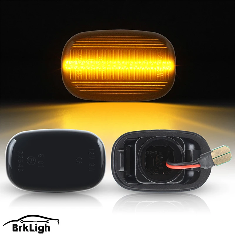 

Smoked Fender Side Marker Turn Signal Light For Toyota Celica T20 23 Corolla Caldina Avensis Starlet Prius Fielder Verso Runx