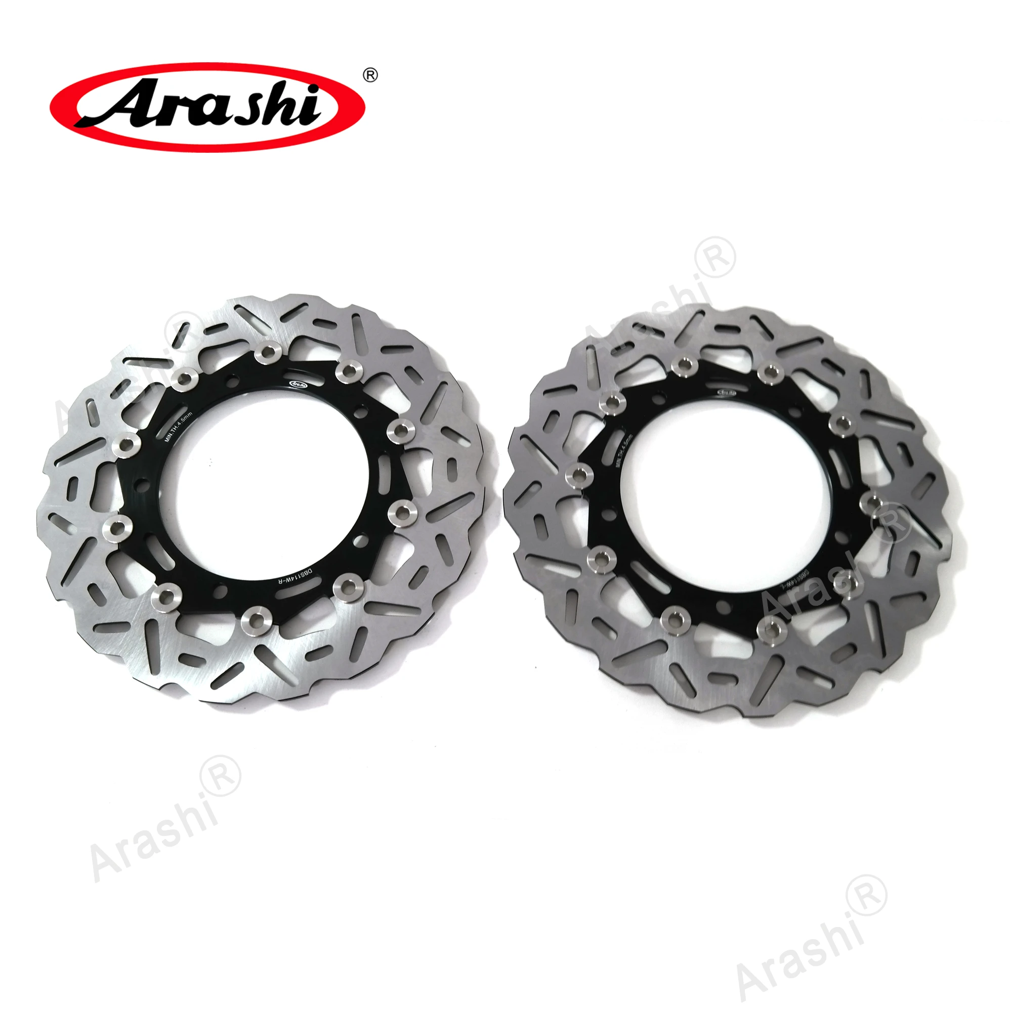 

Arashi для KAWASAKI Z900/ABS 2017-2022, полный плавающий ротор переднего и заднего тормозного диска с ЧПУ Z900RS 2018 2019 2020 2021 2022