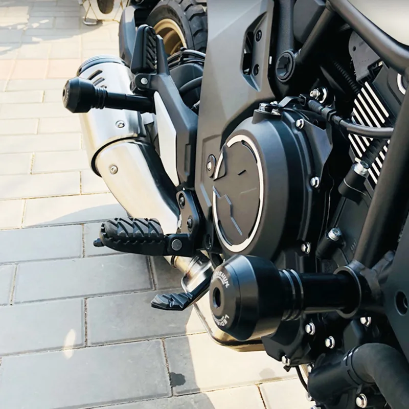 

Motorcycle Modified Body Anti Falling Ball Protection Bar Bumper Exhaust Parts for Cfmoto 700clx