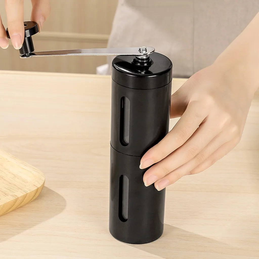 

1PCS Hand-cranked Fashion Coffee Bean Convience Spice Mill Food Grinder for Kichten for Cafe Spice Grinder Coffee Grinder