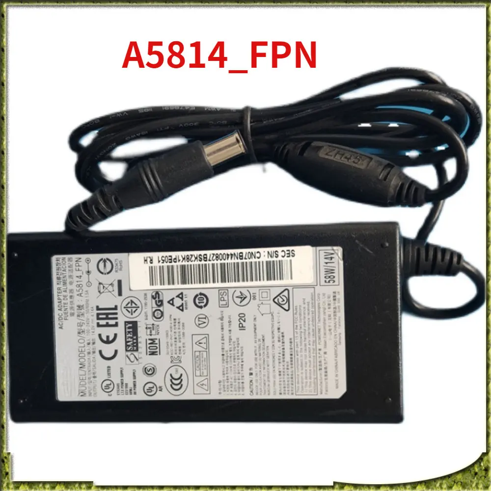 

Power Supply Charger A5814_FPN BN44-00827B 14.0V 4.14A 58W AC Adapter for T24C350 T24C350ND T24C730 A5814_DSM LCD LED Monitor