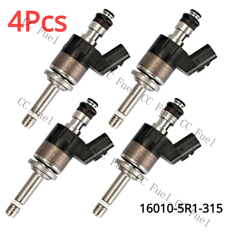 Фото Комплект из 4 топливных форсунок C+ для Honda 2015-2019 1.5L KA6MT KACVT 16010-5R1-315* №1