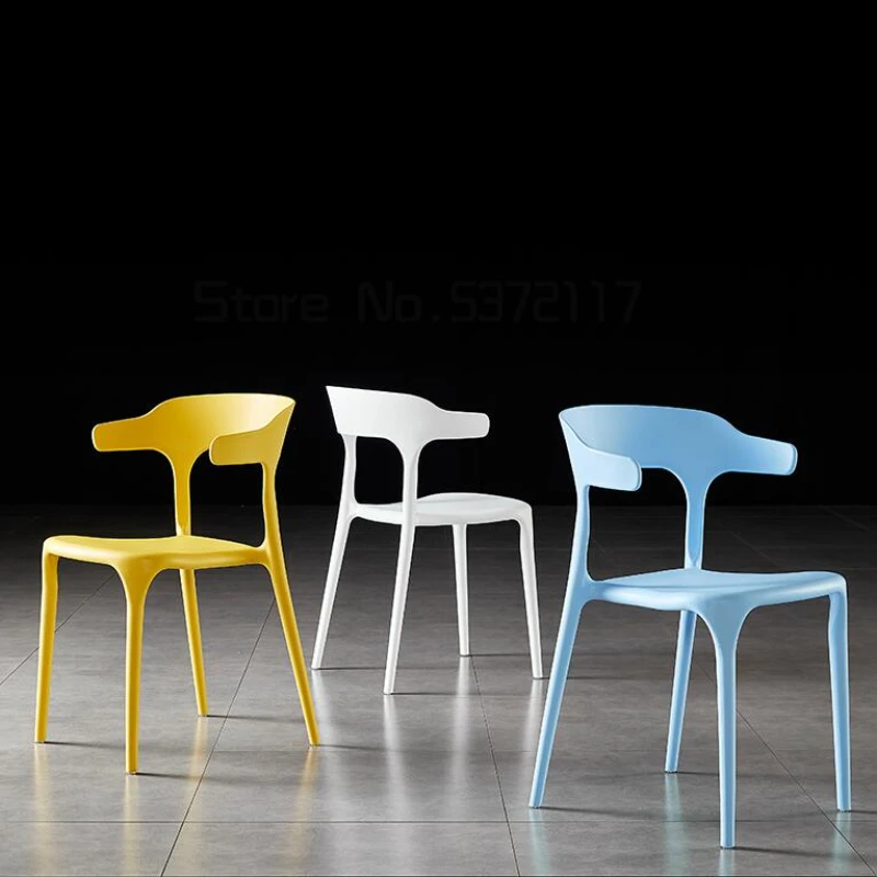 

Individual Designer Nordic Dining Chairs Modern Space Savers Restaurant Dining Chairs Ergonomic Kitchen Modern Furniture HY