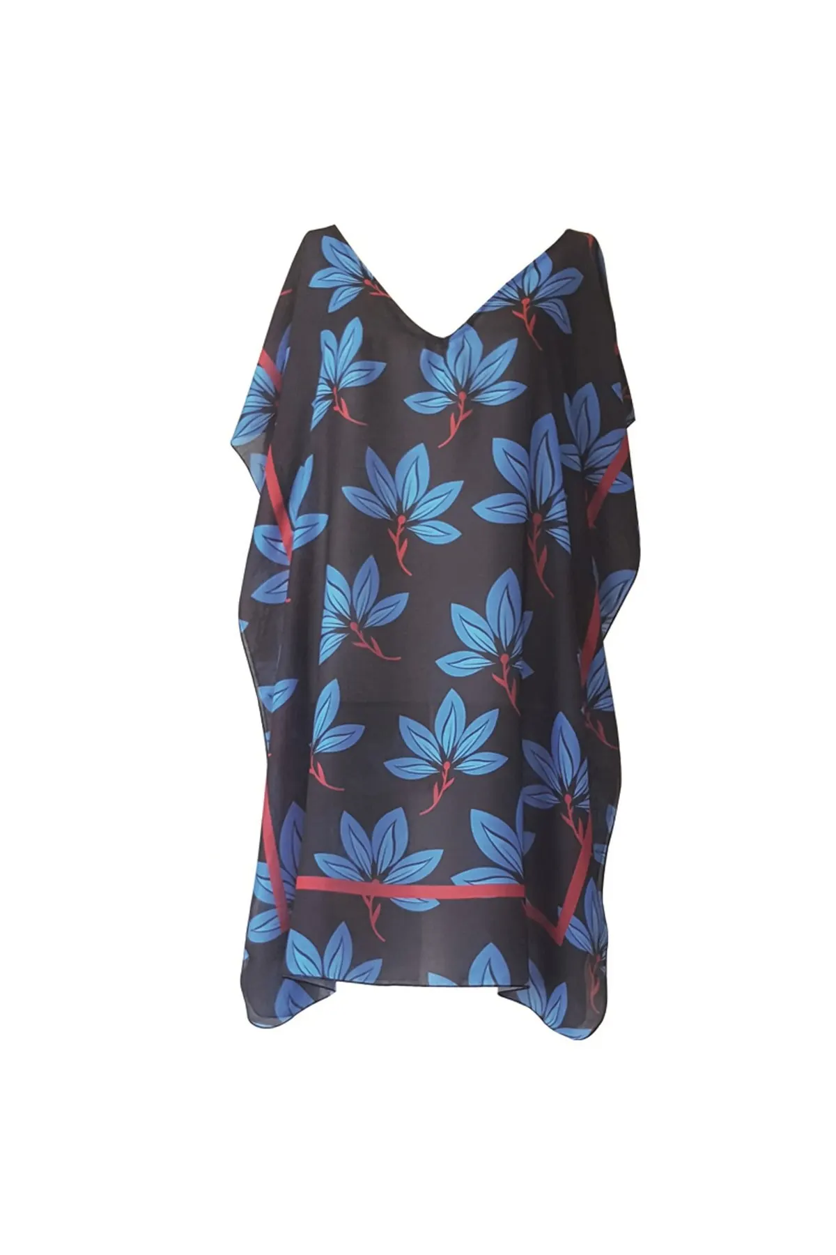 

Women's Pareo Marine Dress V-Neck Patterned Swimwear Cover Dress Sexy Tunic Suit Beachwear Female Beach Bikini Cover