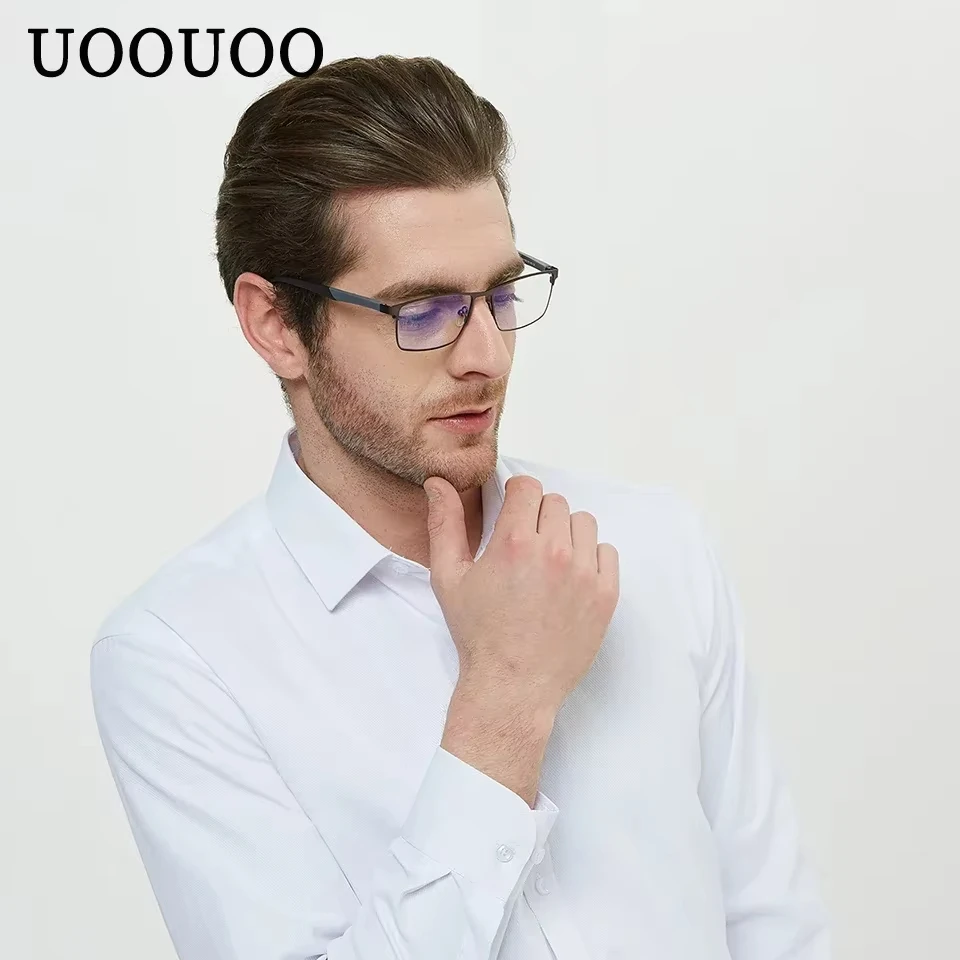 SHINU анти-синий свет очки мужские прогрессивные мультифокальные Uv400