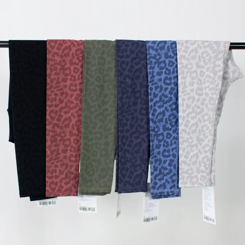 Leopard Leggings Leopard Print Butt Lift Fitness Women Sport Pants Tight Fit Athletic High-rise Align Buttery Soft Leggings