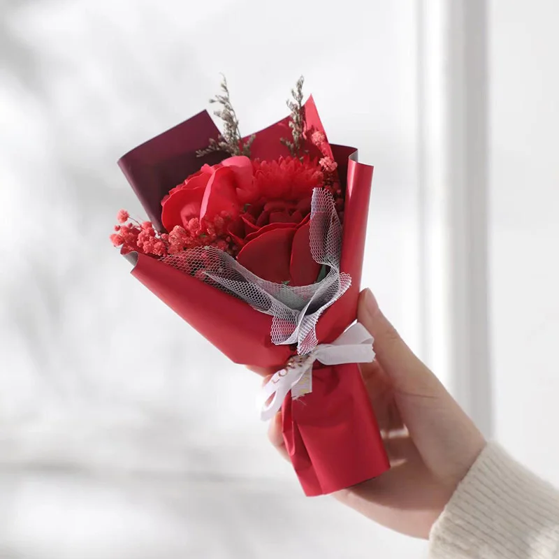 

Миниатюрные искусственные цветы из полиэстера