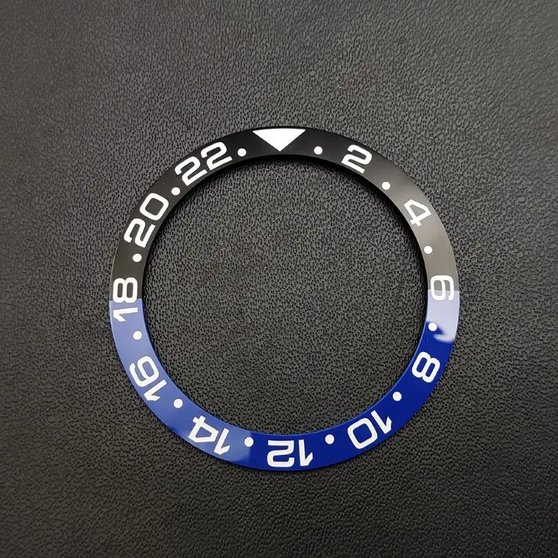 38mm High Quality Ceramic Bezel Popular GMT Two-Tone Insert Ring Inner Diameter 30.5mm Suitable For 40mm Men's Watch Accessories
