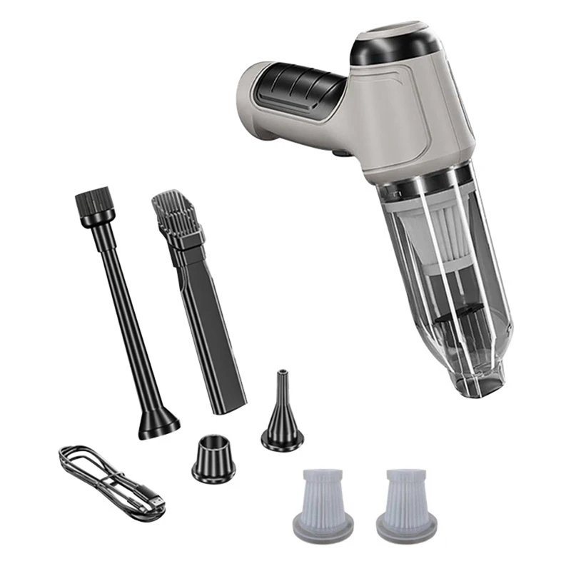 

3-In-1 Car Vacuum Cleaner Auto Robot Wireless Powerful Cleaning Machine Car Accessories Home Appliance Strong