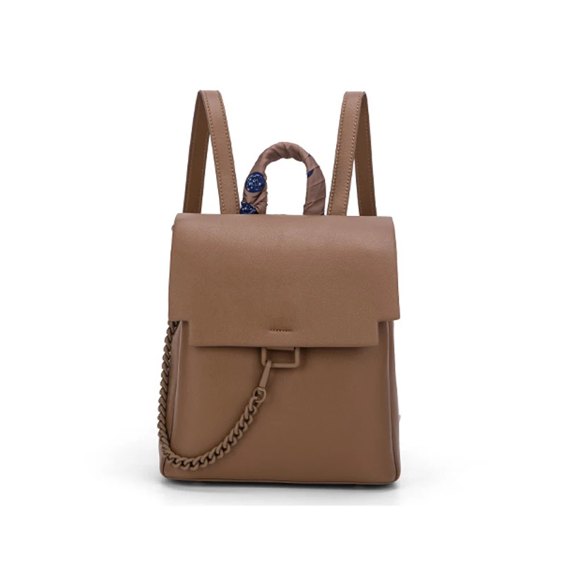 Backpack Women's 2022 New Fashion Large-Capacity One-Shoulder Handbags Niche All-match Western-Style Women's Casual Backpack