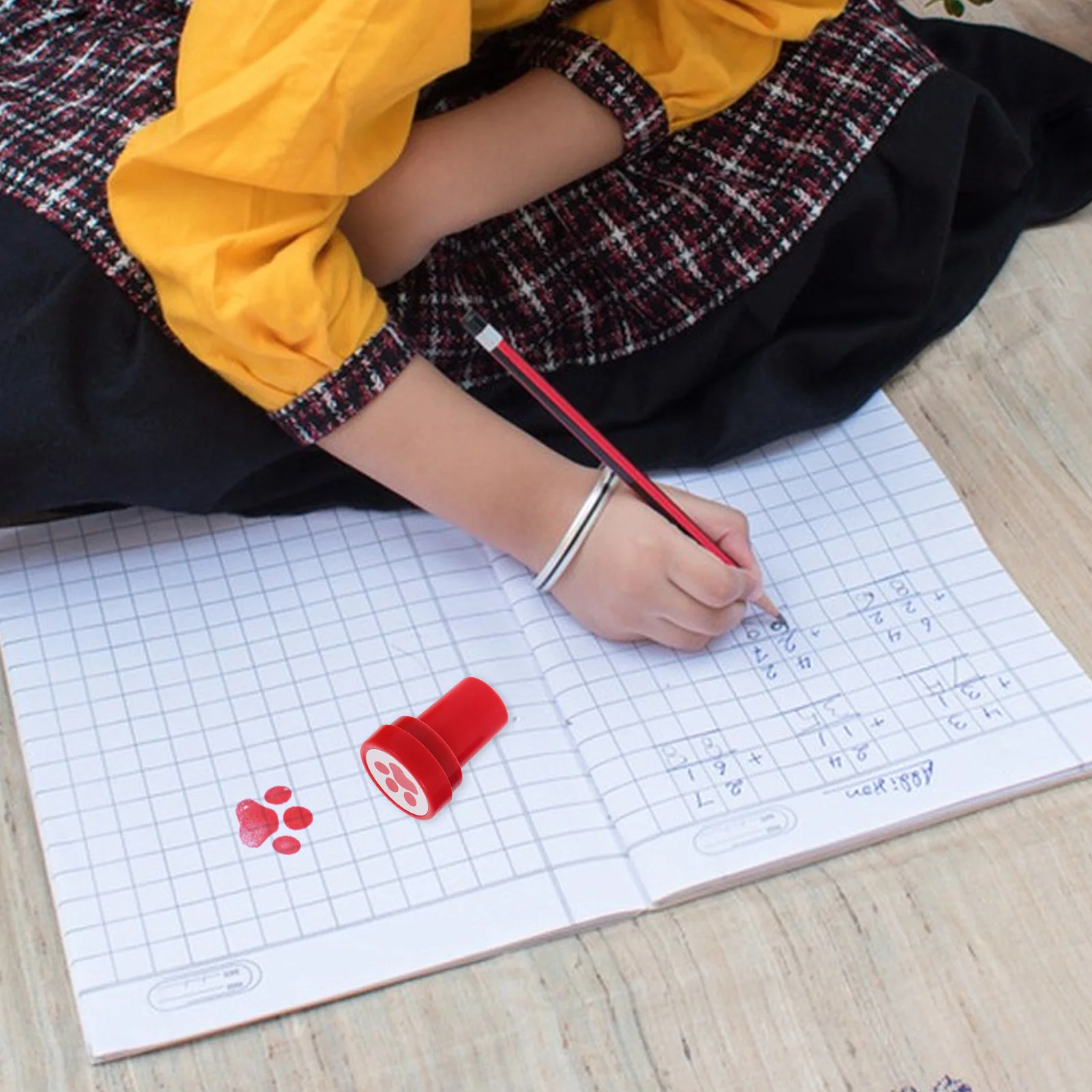 12 шт. штампы в виде собачьей лапы для учителя вечерние сувениры с принтом штамп