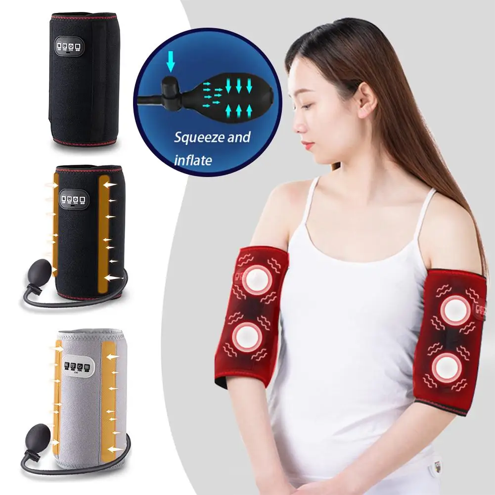 

Rechargeable Arm Massager Leg Massage Electric Blood Circulation Waist Wrap Massage Device For Therapy Muscle Relax J6A7