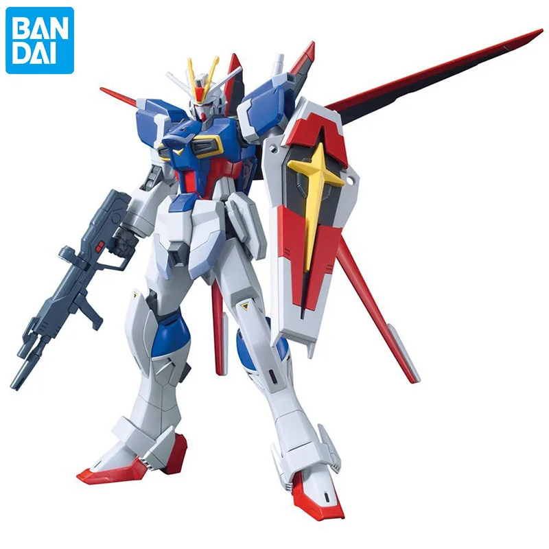 

In Stock Bandai HG 1/144 Impulse Gundam Genuine Original Anime Figure Model Doll Action Figures Collection New Toys Gifts PVC