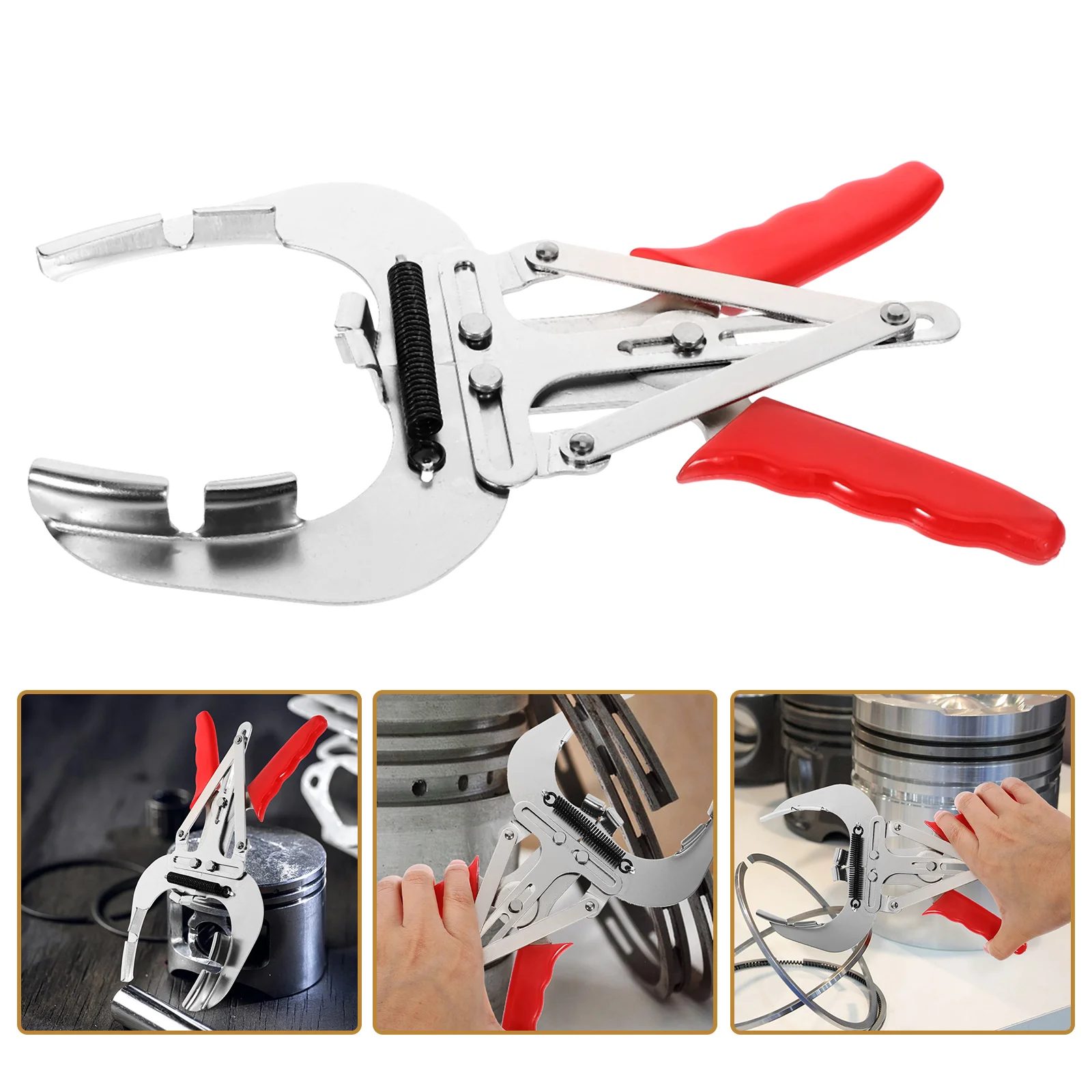 Плоскогубцы для поршневых колец Инструмент установки компрессора двигателя