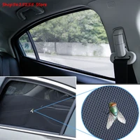 for peugeot 408 207 3008 2017 accessories car sunshade decoration cover front rear window sunscreen netting anti mosquito