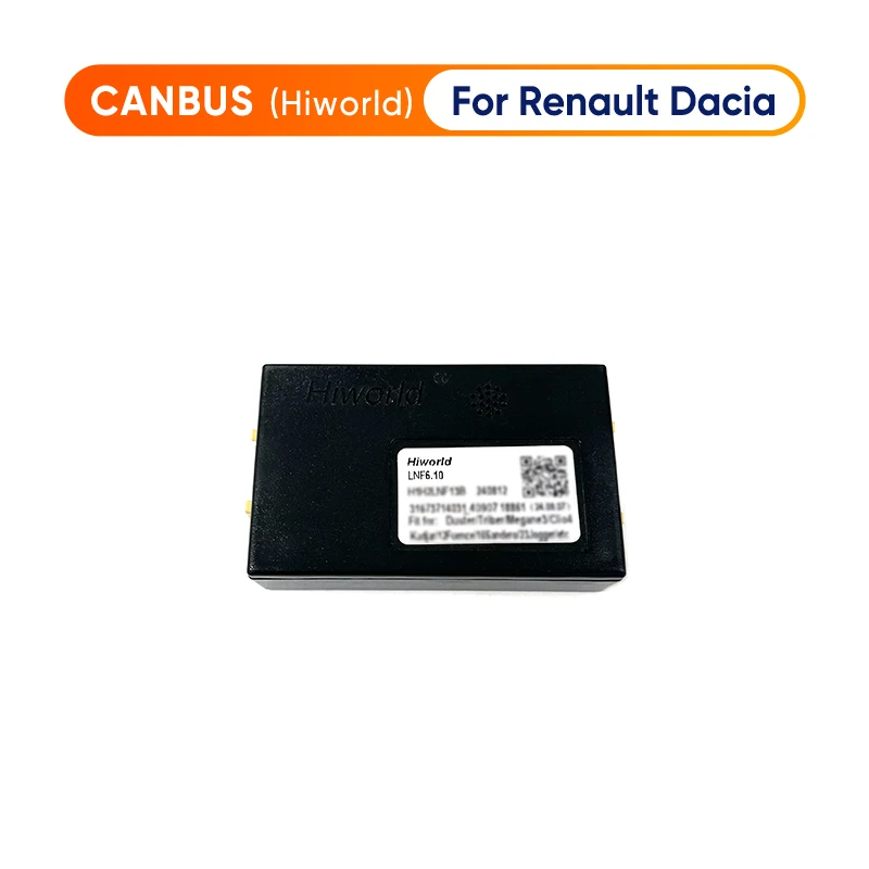 

Кабель питания Ainavi для Renault Captur Megane 3 Fluence Clio 3 4 Dacia Sandero Logan Daster, 16-контактный жгут CANBUS Hiworld LNF6.10