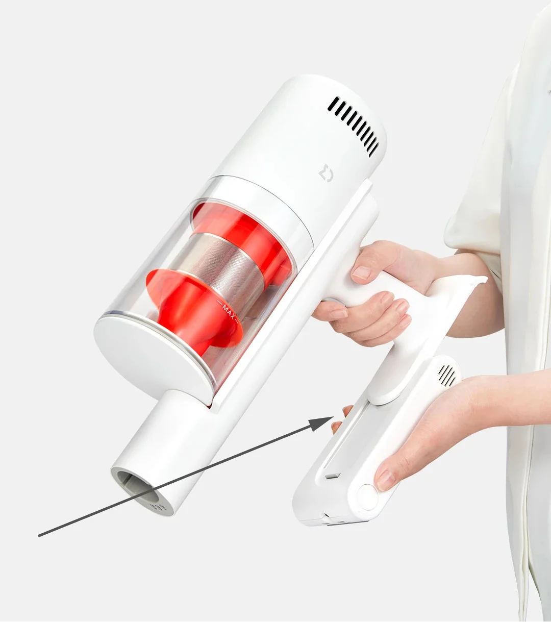 Беспроводной пылесос Xiaomi G11 K10Pro с оригинальной батареей (опционально)