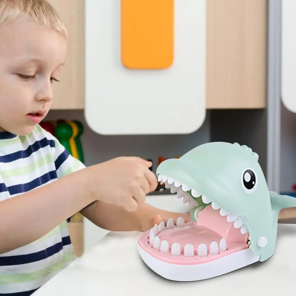 

Whale Teeth Finger Biting Game and Tiger Biting Hand Funny Toys for Children and Adult Stress Relief Prank Toys