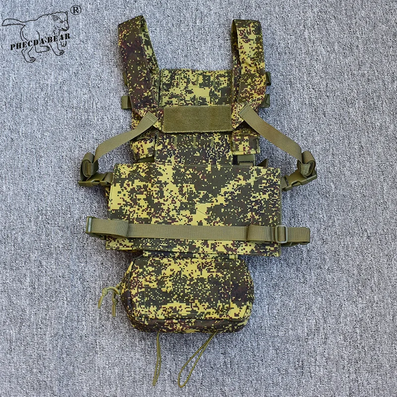 Нагрудный Жилет PHECDA 600D для пейнтбола легкий быстросъемный |