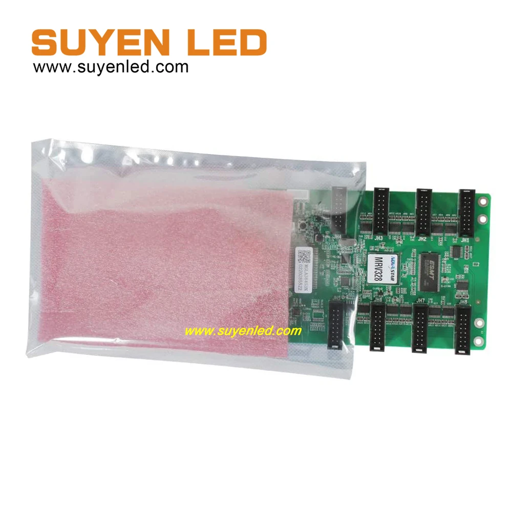 Лучшая цена NovaStar полноцветный светодиодный экран карта приема MRV328