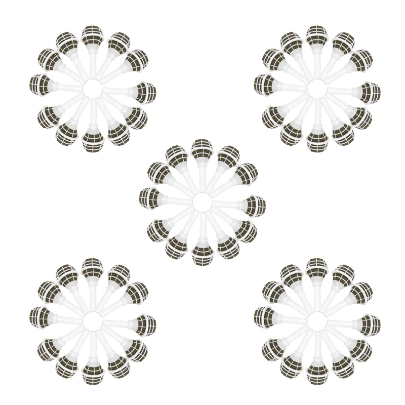 

60 Pieces Floral Foam Oasis Bouquet Posy Holder For Wedding Bridal Flower DIY