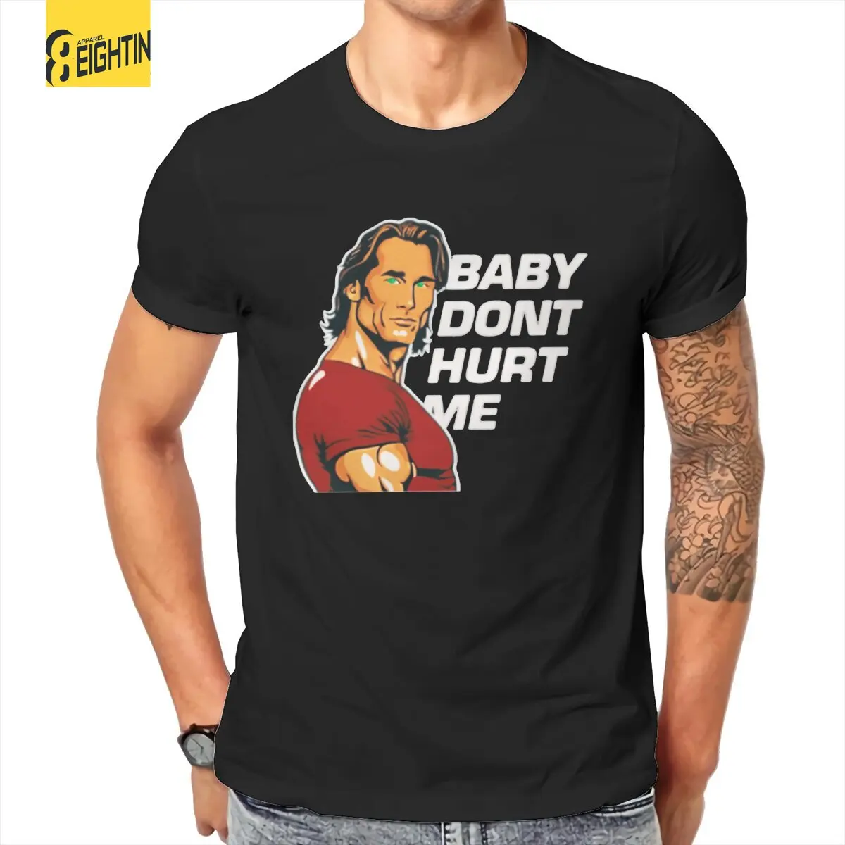 

Детские Забавные футболки с надписью Don't навредить мне, Мужская хлопковая футболка с круглым воротником, топы с коротким рукавом, Новое поступление