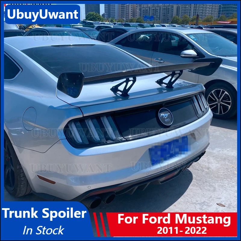 

Универсальный Спойлер GT Для Седана из углеродного волокна для Ford Mustang 11 - 22 Hyundai Honda Toyota Chevrolet Lancer BRZ G80 G82 G22 G26