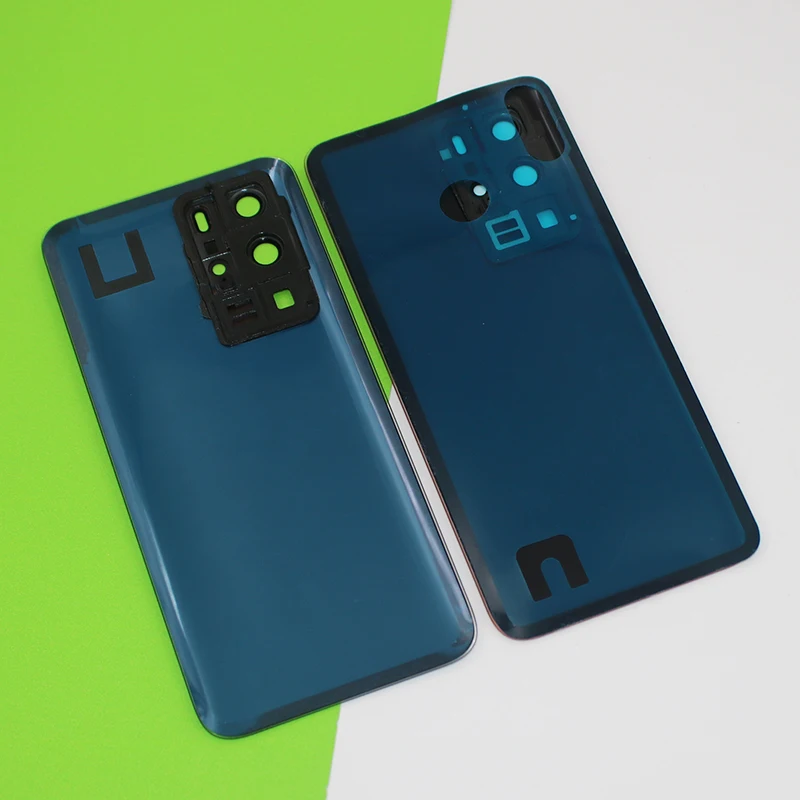 Крышка батарейного отсека для P40 Pro Задняя стеклянная панель задний корпус чехол