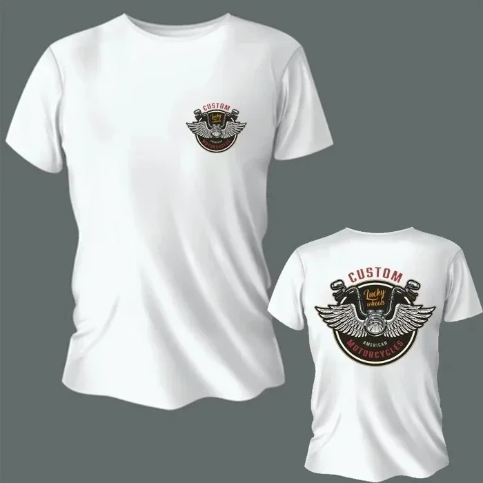 KJKJ 2024 футболки с рисунком для мотоциклетного клуба крутой мотоциклетный мужской