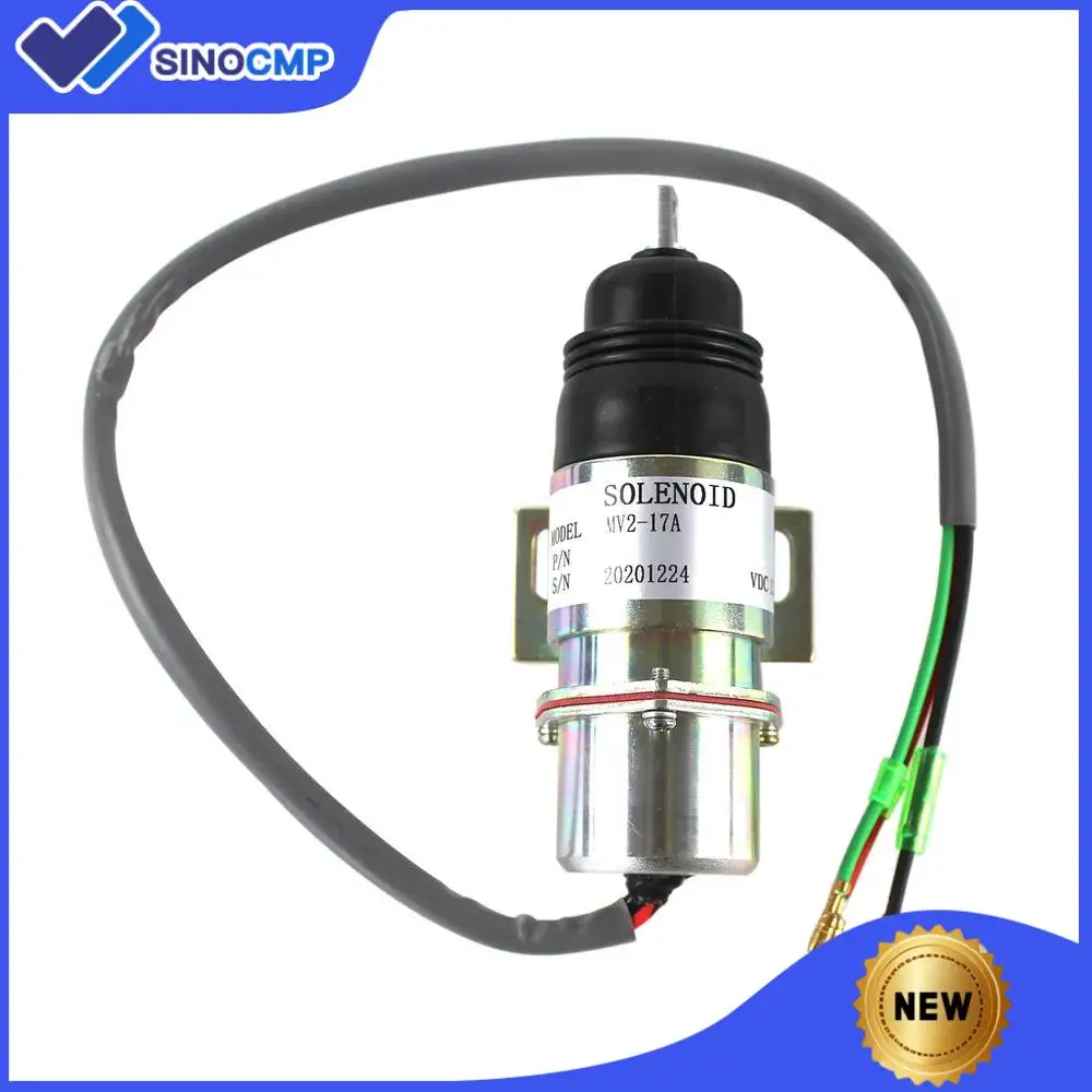 Электромагнитный клапан отключения 12 В MV2-17A MV217A 1819100520 Для 4JG1 4JG2 6BG1 6BB1 FD115-6 ВИЛКА