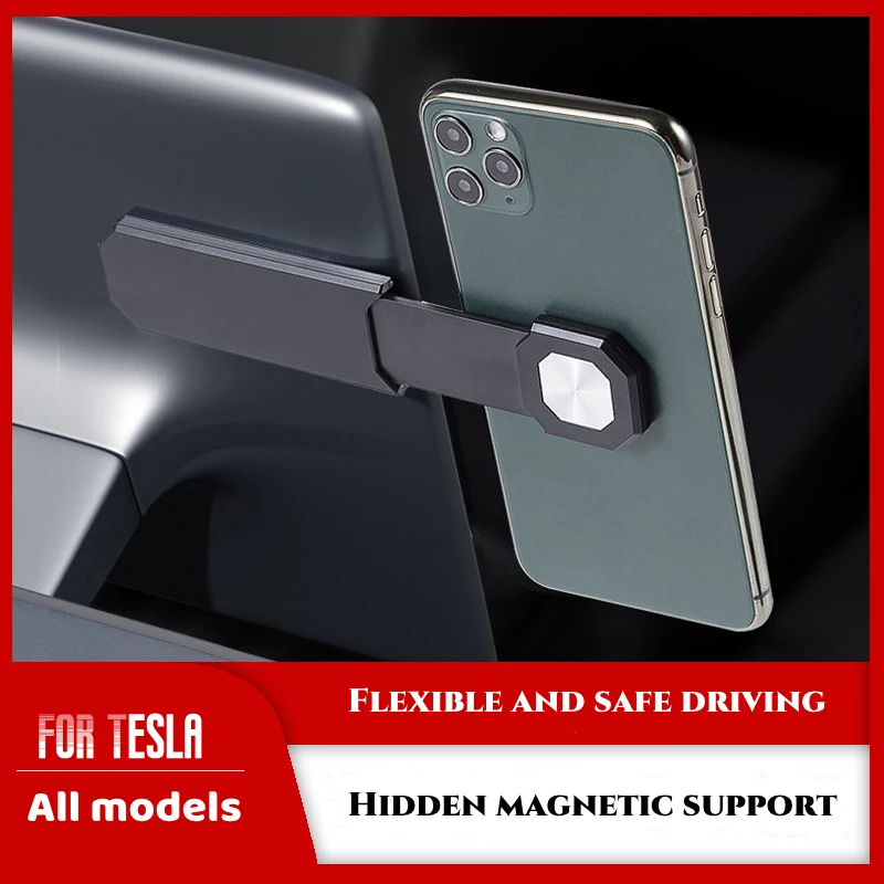 

Применимо к tesla model3 мобильный телефон bracket magnetic Y, скрытый центральный экран управления автомобилем