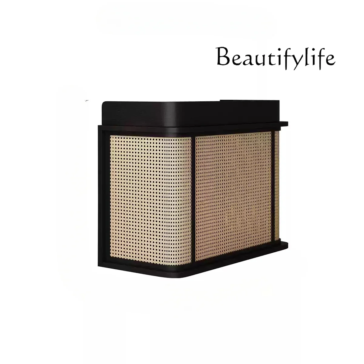 Статуэтка кровать и завтрак из ротанга