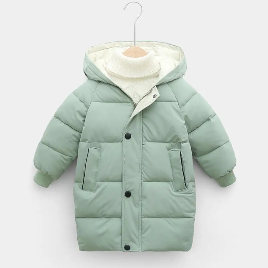 

Детское зимнее пальто с капюшоном, для мальчиков и девочек