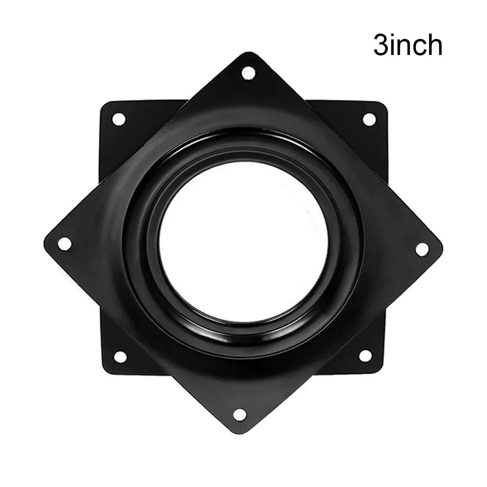 

2/3/4/6 Inch Metal Bearing Swivel Plate 360 Degree Heavy Duty Metal Rolling Rotating Swivel Plates Display Stand Furniture Hardw