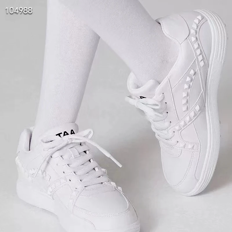 2023 Golf Shoes Women's UTAA Leather Material Waterproof Non-slip Comfortable Outdoor Sneakers Travel Casual Shoes