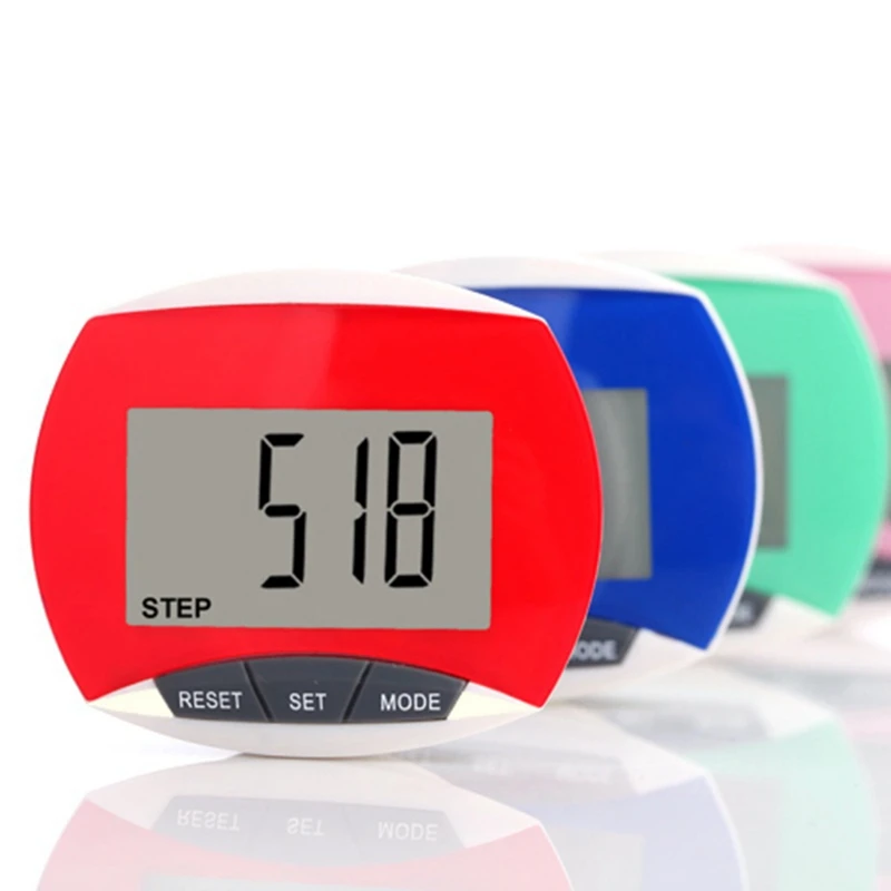 

Calories Movement Counting Step Walking Waterproof Equipments Counter Fitness Pedometer Display Multi-functional